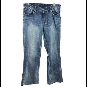 Sevens 7 Bootcut Stretch Denim Jeans Medium Wash Size 8